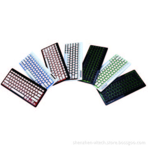 Mini keyboard, 2.4G wireless, mini receiver, fashion and practical design